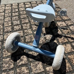 トイザらスオリジナル クラシック トライク ブルー 三輪車の画像