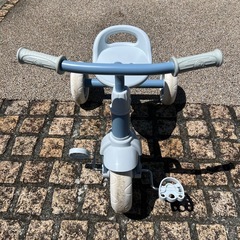 トイザらスオリジナル クラシック トライク ブルー 三輪車の画像