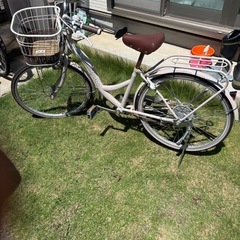 本日最終！自転車　24インチ　中古　パンクありの画像