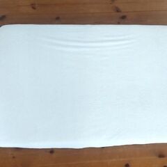 使用頻度少　ベビー布団　サイズ60-90cmの掛敷セット　の画像