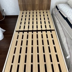 シングルベッドの画像