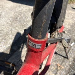子供用自転車22インチの画像