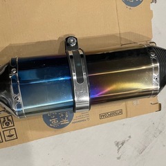 CBR400R NC47 LCIスリップオンマフラー ステンレス マフラー サイレンサーの画像