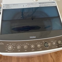 洗濯機2018製の画像