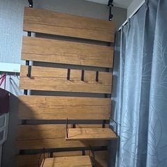 突っ張り棒　収納棚