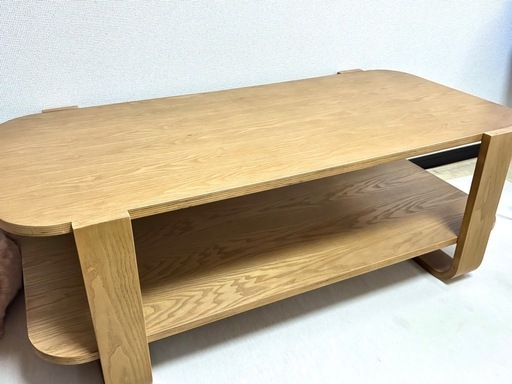 【相談可】Umbra コーヒーテーブル／ローテーブル　ナチュラルカラー