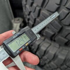 BFGoodrich KM3 31×10.5R15 4本 2022年製 バリ溝 ホイールセットの画像