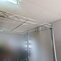 メーカー不明◆スチールラック (約)高さ175×幅90×奥行45cm 棚 の画像