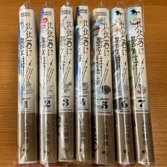北北西に曇と従けの全巻セット、入江亜季著。  - シリーズ名: 北北西に曇と従け - 1-7巻- 著者: 入江亜季 の画像