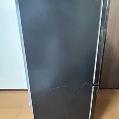 パナソニック 冷蔵庫 ブラック　の画像