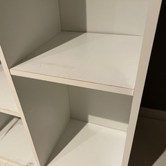 白のカラーボックスを無料で引き取っていただける方の画像