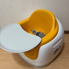 【美品✨バンボ マルチシート（イエロー）】 離乳食・おすわり補助に◎ コンパクトで便利！ の画像