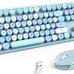 ワイヤレキーボードスマウスセット Mac Windows カラフル　転売OK　倒産品　まとめ売り　ネット商材　アマゾン引き上げ商品　メルカリ　副業の画像