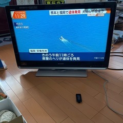 シャープAQUOS 亀山ブランド 32型テレビの画像
