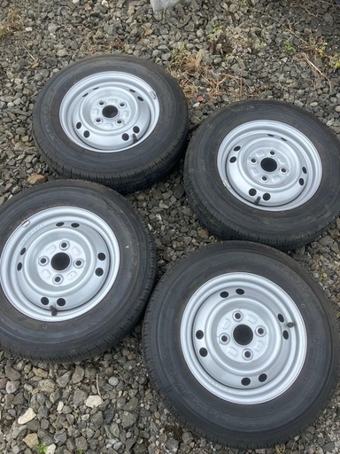 バンタイヤ鉄ホイール付