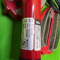 SteamQ Plus スチームQプラス JSE-4874-RR パワフル ハンディスチーマー アイロン 2WAY 除菌 消臭 ルビーレッド @Y9の画像