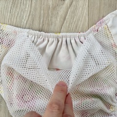 新品未使用】Qianqunui メッシュの布おむつカバー　２枚セット①の画像