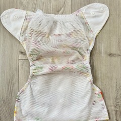 新品未使用】Qianqunui メッシュの布おむつカバー　２枚セット①の画像