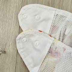 新品未使用】Qianqunui メッシュの布おむつカバー　２枚セット①の画像