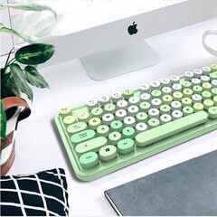 ワイヤレキーボードスマウスセット Mac Windows カラフル　転売OK　倒産品　まとめ売り　ネット商材　アマゾン引き上げ商品　メルカリ　副業の画像
