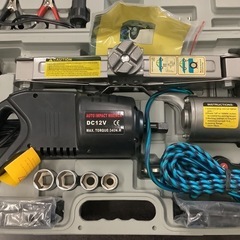車用ジャッキ&レンチセット　12V   リサイクルショップ宮崎屋　佐土原店　25.8.15Fの画像