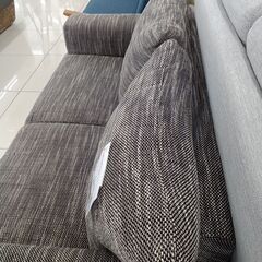 ★リユースのサカイ日立店★HJ7415  ソファ グレー H74×D77×W166 クリーニング済み の画像