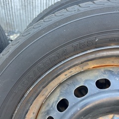 お取引中　155/65R14 タイヤホイールセットの画像
