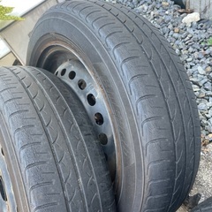 お取引中　155/65R14 タイヤホイールセットの画像