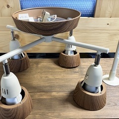 アートワークスタジオ 4連 シーリングライト リモコン付の画像