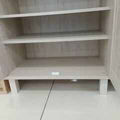 ★リユースのサカイ日立店★HJ7418  シューズボックス ホワイト H104×D35×W58 クリーニング済み の画像
