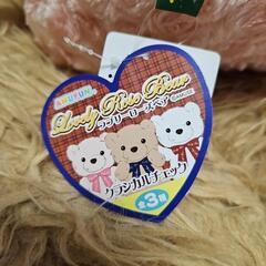 新品未使用　ラブリーローズベア　ぬいぐるみの画像