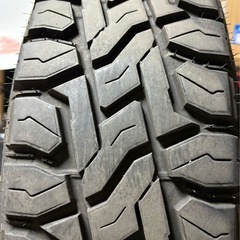 バリ山オープンカントリーR/T225/70R16 タイヤホイールセット24年製造 ②の画像