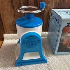 レトロ手回しかき氷機の画像