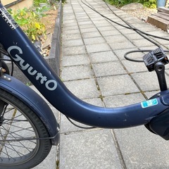 電動アシスト自転車 Gyutto チャイルドシート付き 黒の画像