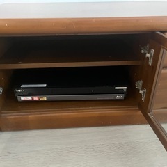 【取引者決定】DVDプレイヤーとテレビ台の画像