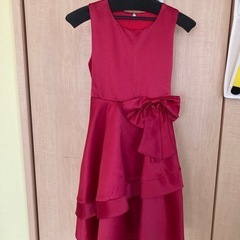 子供用ドレス　レッドの画像