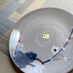 手がきお皿の画像