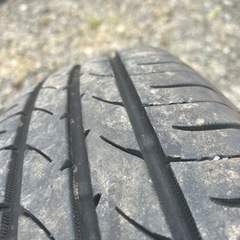 鉄ホイール付夏タイヤの画像