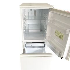 【ドリーム池田店】△アウトレット品△シャープ　137L/2ドア冷蔵庫　SJ-D14D　2018年製　IKX-447の画像