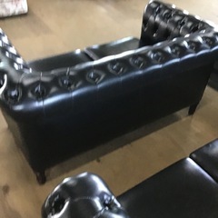 2人掛け ソファ 3台 各1台10000円の画像