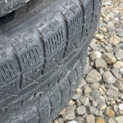鉄ホイール付スタッドレスタイヤの画像