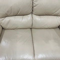 ☆値下げ☆I 2508-408 2人掛けソファ キズ 汚れありの画像