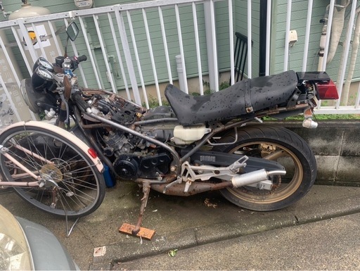 ヤマハ　RZ250R 最終型　不動車　書類あり　レストアベース　部品取り