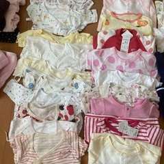 新生児〜70、80センチ　女の子服まとめ50点の画像