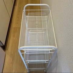 ニトリ　キャスター付きキッチンワゴンの画像