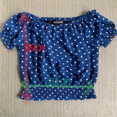CECIL McBEE 水玉トップスの画像