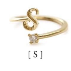 イニシャルリング💍（新品未使用）の画像