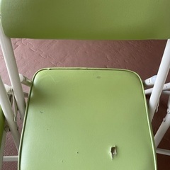 子供用折りたたみ椅子の画像