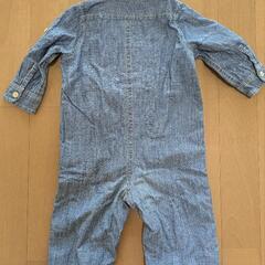 GAP デニム カバーオール つなぎの画像