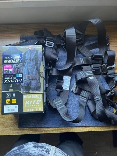 FUJII-DENKO KITE TH-521 BLK ハーネス Mサイズ